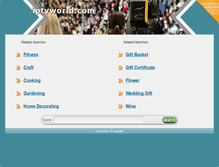 Tablet Screenshot of iptvworld.com